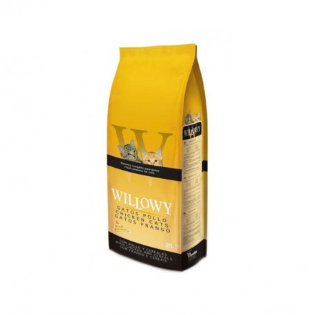 Willowy gatos pollo (pollo y cereales)