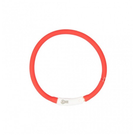 Collar led silicona usb rojo duvo seecurity Collar led silicona usb rojo duvo seecurity