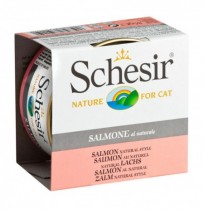 Schesir salmón al natural latas gato