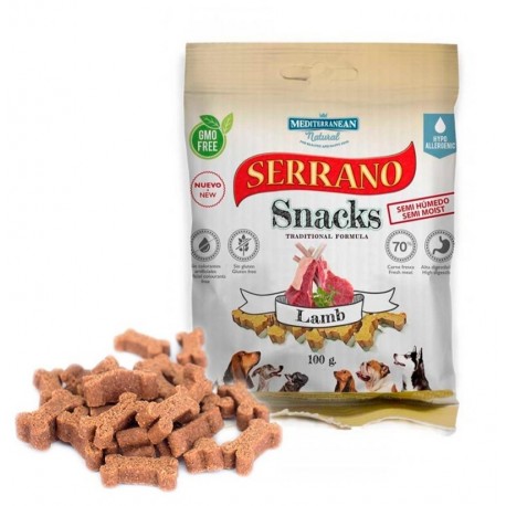 Snacks serrano Cordero para perros Snacks serrano Cordero para perros
