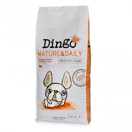 Saco pienso Dingo mature & daily para perros mayores de Dingonatura Saco pienso Dingo mature & daily para perros mayores de Dingonatura