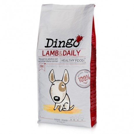 Saco pienso Dingo Lamb & Daily de Cordero de Dingonatura