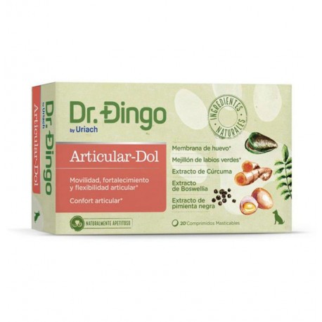 Dr. dingo articular dol suplemento natural para perros