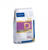 Virbac D1 Cat Dermatology Support para gatos