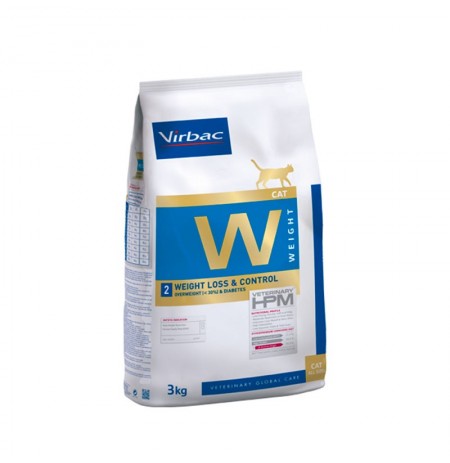 Virbac W2 Cat Weight Loss & Control para gatos