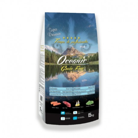 Tiempo profesionales Grain free Oceanic Atún, Salmón y pescados Tiempo profesionales Grain free Oceanic Atún, Salmón y pescados