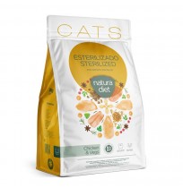 Natura diet cats sterilized chicken 3Kg para gatos esterilizados