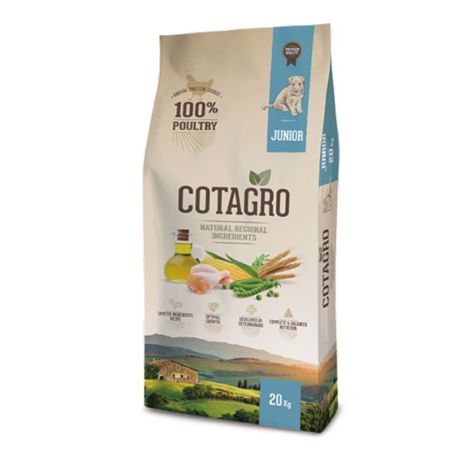 Pienso económico Cotagro de 20Kg para perros jóvenes y cachorros Pienso económico Cotagro de 20Kg para perros jóvenes y cachorros