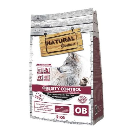 Pienso Natural Greatness Vet Obesity Control (Control de obesidad) 2Kg