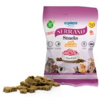 Snacks serrano sardina anti hairball para gatos