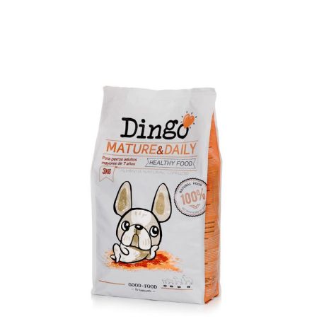 Saco pienso Dingo mature & daily para perros mayores de Dingonatura en formato de 3Kg Saco pienso Dingo mature & daily para perros mayores de Dingonatura en formato de 3Kg