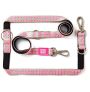 Correa ajustable retro pink para perros max & molly Correa ajustable retro pink para perros max & molly