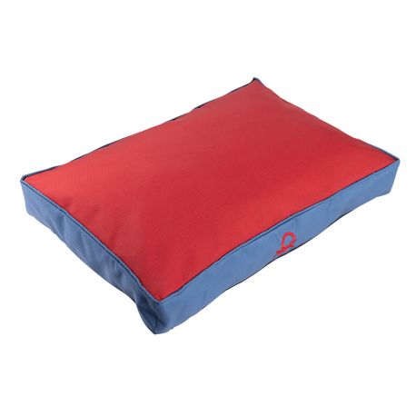 Funda para colchón Benetton Classic para perros de color rojo y azul