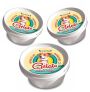 Pack de 3 Helados en tarrina de sabor vainilla y plátano con vitaminas para perros unipro gelato de 60g