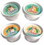 Pack de Helados de 4 sabores (naranja y kiwi, vainilla y plátano, coco y frambuesa, piña y zanahorias) para perros Unipro Gelato