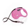 Flexi correa extensible new classic rosa cinta Talla S 5 metros