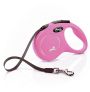 Flexi correa extensible new classic rosa cinta Talla M 5 metros