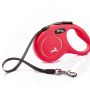 Flexi correa extensible new classic rojo cinta Talla L 8 metros
