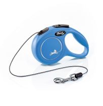Flexi correa extensible new classic cordón azul para gatos Talla XS 3 metros