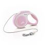 Flexi correa extensible new comfort rosa cordón Talla XS 3 metros