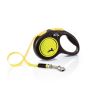 Flexi correa extensible new classic neon reflect cinta Talla M 5 metros