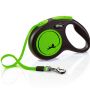 Flexi correa extensible new classic neon verde reflect cinta Talla M 5 metros