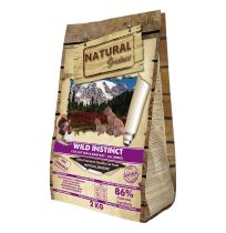 Saco de pienso Natural greatness kitten wild instinct de 2Kg