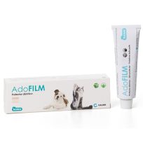 Ado film crema cicatrizante y calmante para heridas de perros y gatos