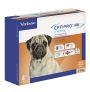 Vista lateral Pipetas Effipro Duo perros pequeños de 2 a 10Kg de peso
