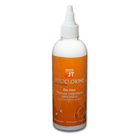 JT Pharma Hypoclorine ear care para heridas en oídos de perros y gatos en formato de 150ml