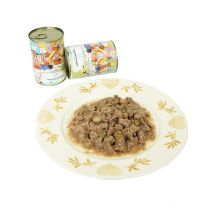 Lenda Foodie Tapenade granjero comida húmeda para perros