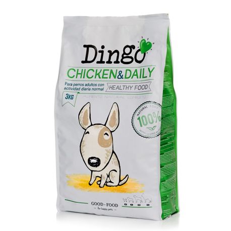 Dingo adult Chicken & Daily saco de 3Kg