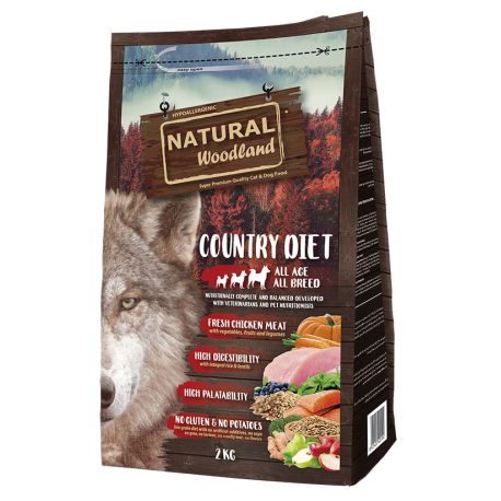 Natural Woodland Country Diet en formato de 2Kg