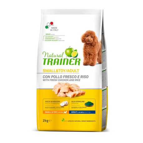 Pienso Affinity Natural trainer mini adult pollo para perros pequeños en formato de 2Kg