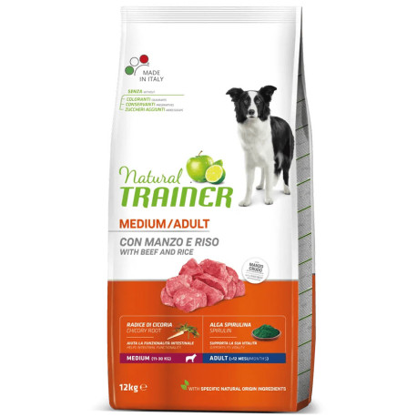 Pienso Affinity Natural trainer maxi adult pollo para perros grandes en formato de 12kg