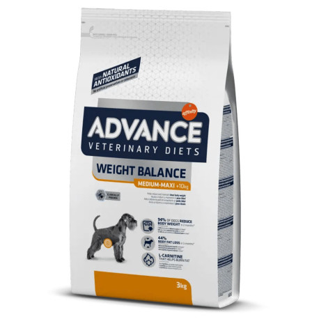 Pienso Affinity Advance Veterinary Diets weight balance medium - maxi para perros medianos y grandes en saco de 3Kg