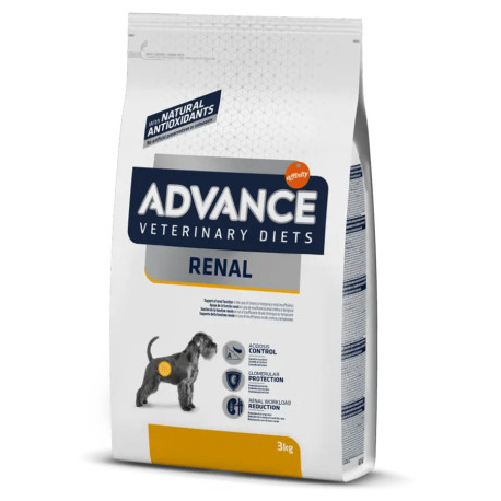 Pienso Affinity Advance Veterinary Diets renal failure para perros en saco de 3Kg