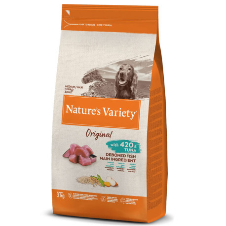 Pienso Affinity Nature's variety original medium adult atún en saco de 2Kg Pienso Affinity Nature's variety original medium adult atún en saco de 2Kg