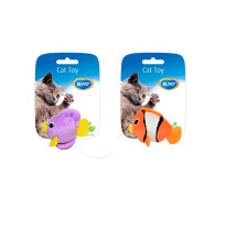 Peces de juguete duvo para gatos