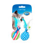 Bolas con plumas duvo para gatos