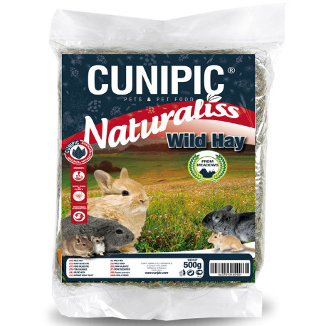 Naturaliss heno salvaje cunipic 500g