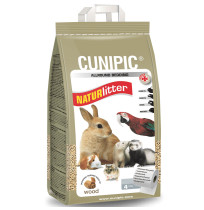 Cunipic Naturlitter lecho de madera para roedores y pájaros 4 Litros