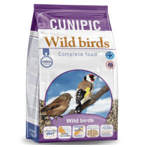 Comida o Pienso para jilgueros y pájaros silvestres (wild birds) super premium de cunipic en saco de 1Kg