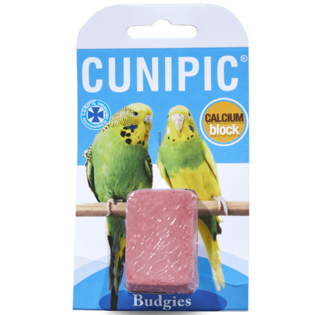 Bloque de calcio para periquitos (Budgies) cunipic