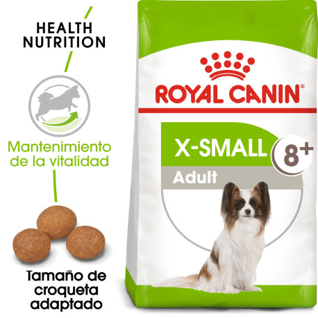 Royal canin x-small adult+8 para perros mini Royal canin x-small adult+8 para perros mini
