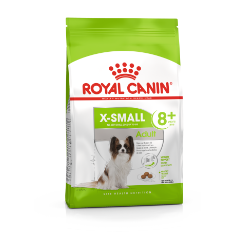 Royal canin x-small adult+8 para perros mini