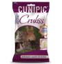 Snack de frutas deshidratadas para conejos y roedores cunipic crukiss en bolsa de 100g