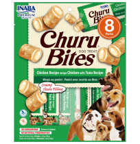 Inaba Churu bites receta de pollo con atún para perros 8 x 12g