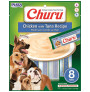 Inaba Churu puré o crema receta de pollo con atún para perros 8 x 20g Inaba Churu puré o crema receta de pollo con atún para perros 8 x 20g