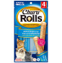 Inaba Churu Cat rolls de atún con vieira para gatos 4 x 10g Inaba Churu Cat rolls de atún con vieira para gatos 4 x 10g